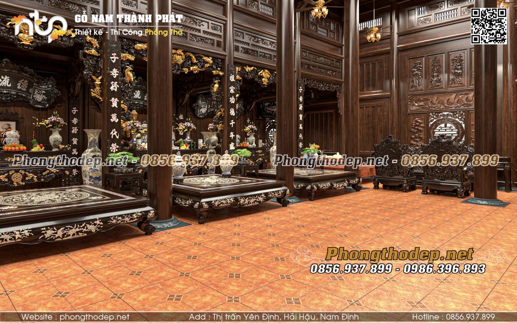 Sập gụ, tủ chè là hai món đồ biểu tượng cho sự thịnh vượng và quyền quý xưa kia